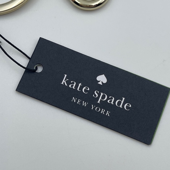 BNWT RARE Kate Spade keychain fob dangling taxi yellow hard to find - Picture 6 of 7